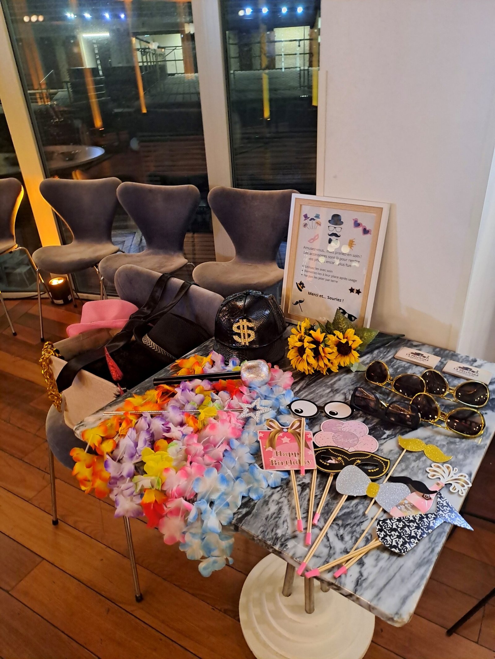 Accessoires de déguisement photobooth La Pellicule Marseillaise