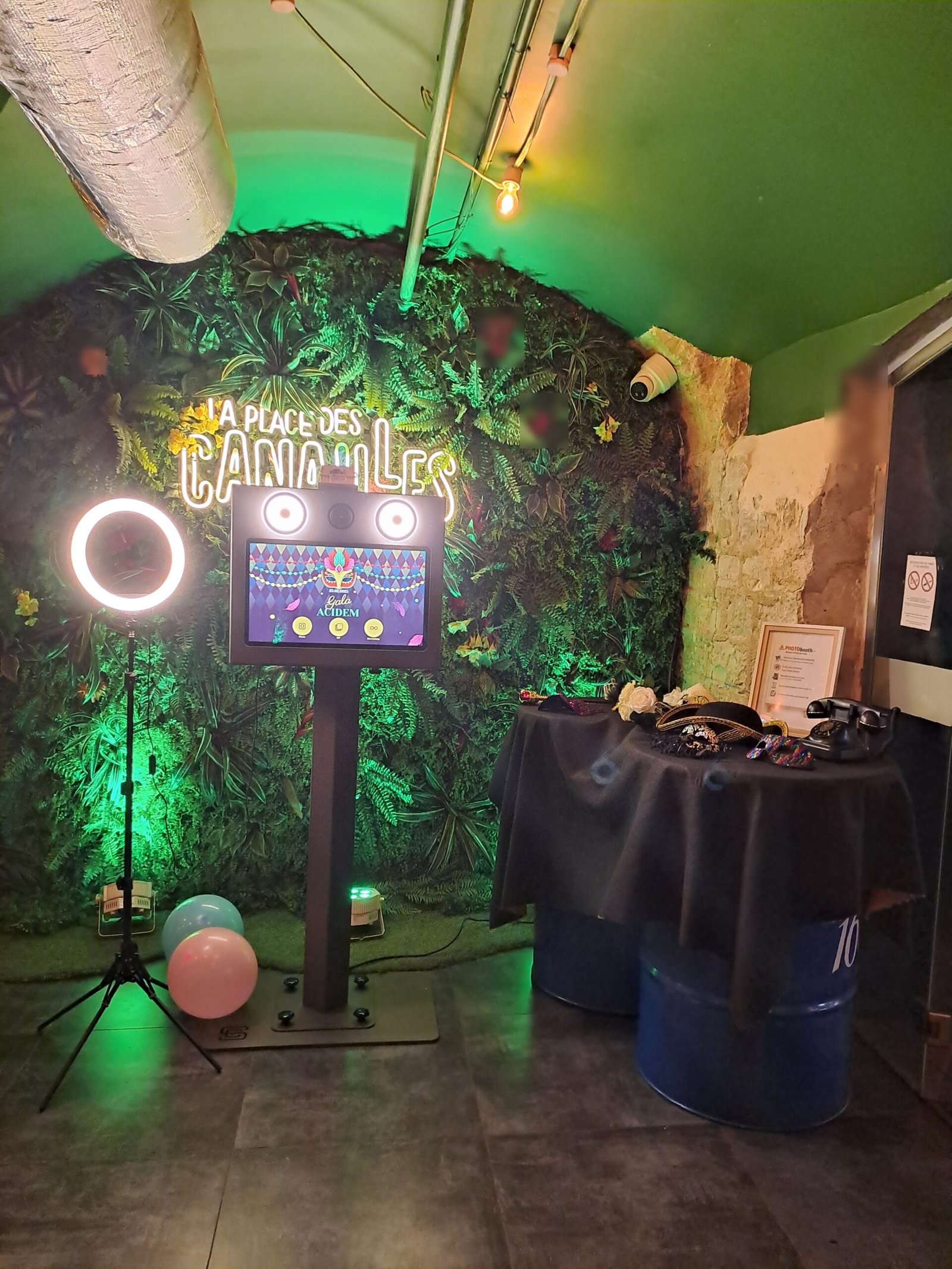 Gala Acidem Place des Canailles photobooth La Pellicule Marseillaise