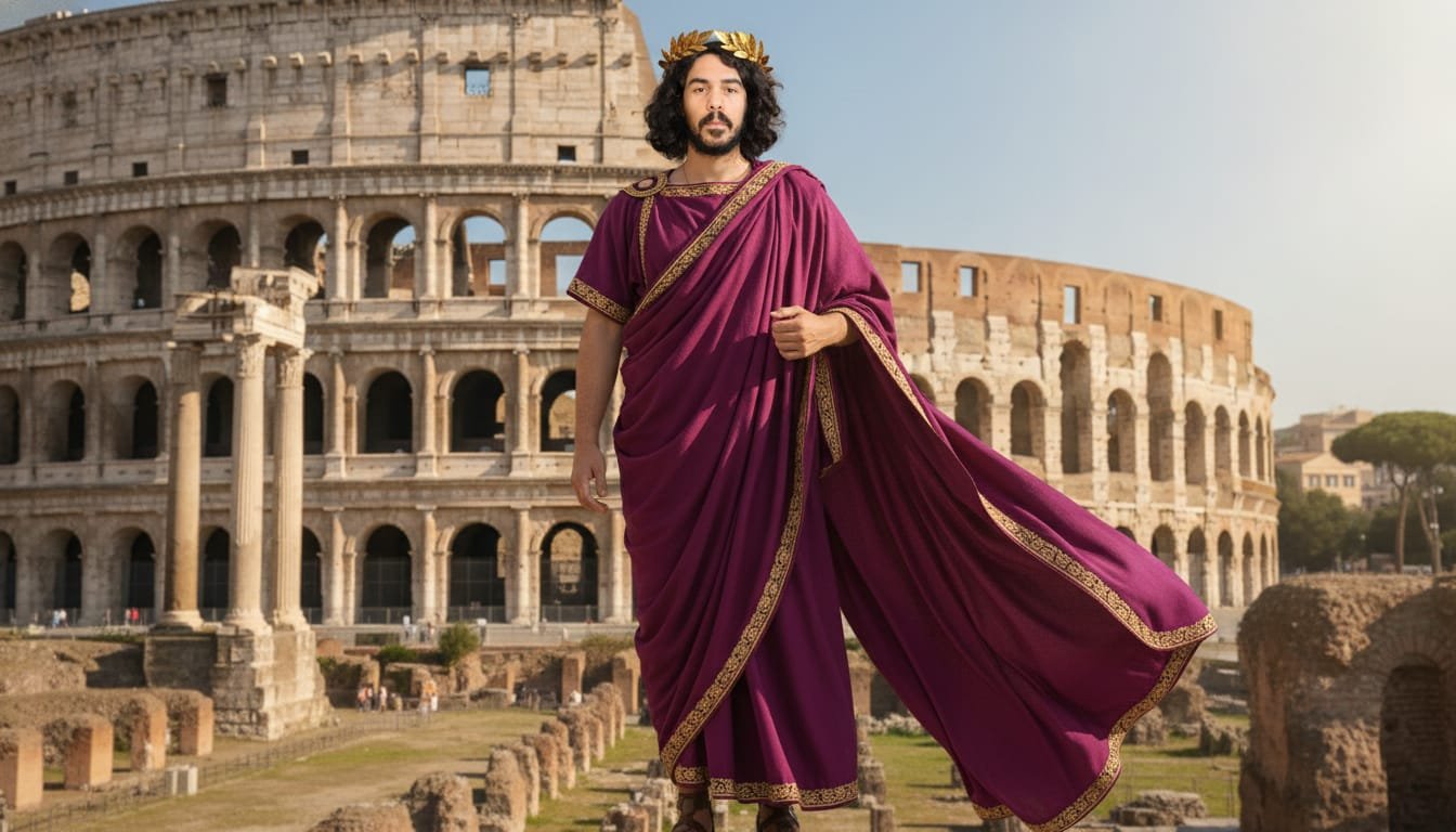 Portrait IA La Pellicule Marseillaise, super-héros 3D
