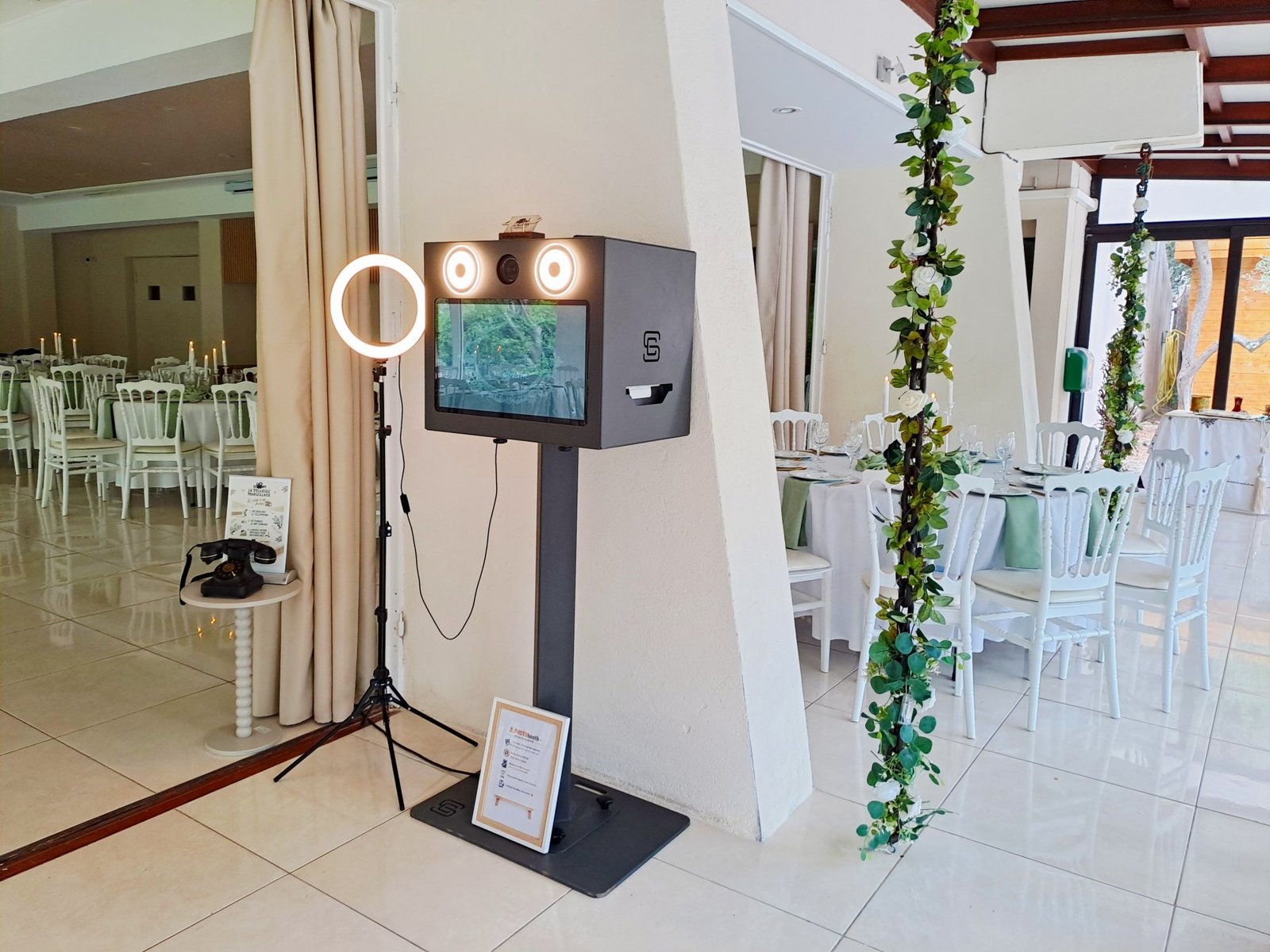 Photobooth de mariage en Provence